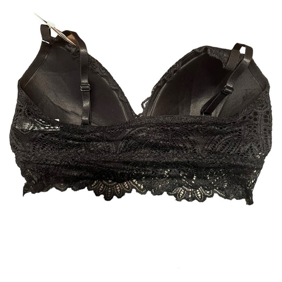 Fredericks of Hollywood Finley black lace bra size M and XL NWT - Picture 3 of 8
